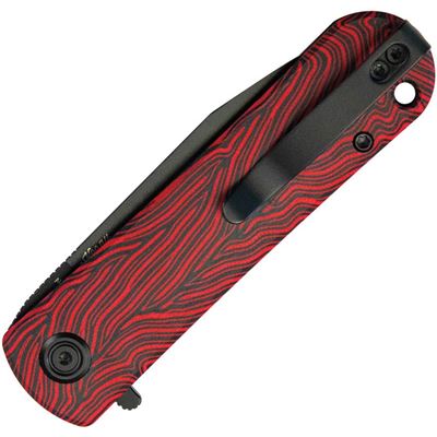 Couteau NEO RED à lame lisse KUBEY KUB371F 3