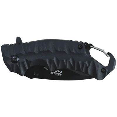 Couteau pliant ELITE GATOR avec mousqueton NOIR KOMBAT LGSS-E985 3