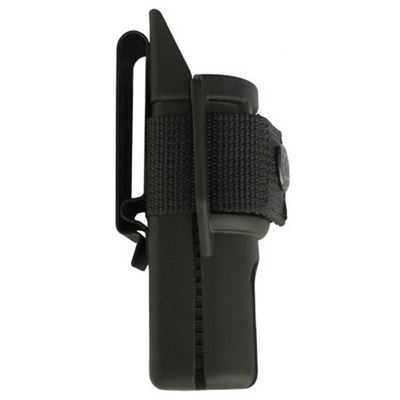 Étui avec clip métallique pour lampes HELIOS3 et BARACUDA3 en plastique NOIR