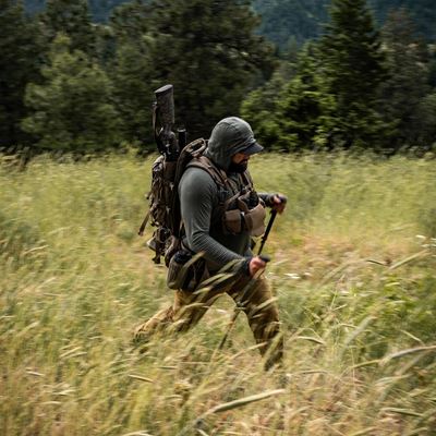 Sweat-shirt fonctionnel LOCHSA MERINO LODEN VERT EBERLESTOCK LHL 2