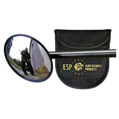 Miroir tactique pour matraque télescopique 92 mm avec étui