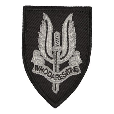 Écusson SAS argenté