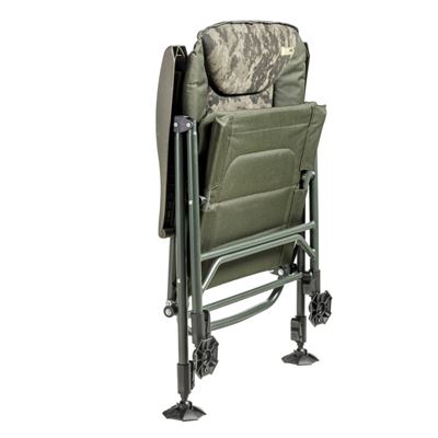 Fauteuil inclinable à pieds télescopiques CamoCODE Quattro MIVARDI M-CHCCQ 11