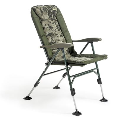 Fauteuil inclinable à pieds télescopiques CamoCODE Quattro MIVARDI M-CHCCQ 9