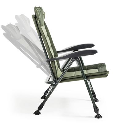 Fauteuil inclinable à pieds télescopiques Premium Quattro MIVARDI M-CHPREQ 6