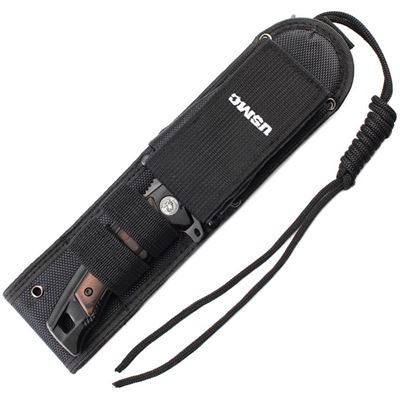 Couteau à lame fixe M-FIX 3011 NOIR USMC M-FIX3011BK 2