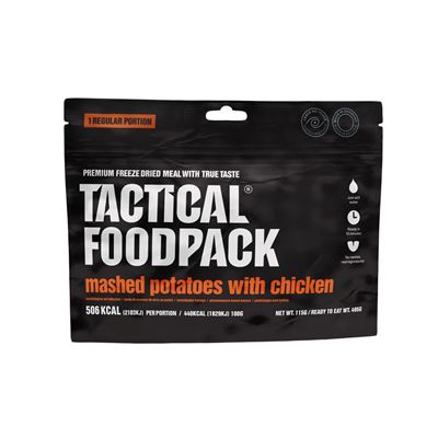 Repas déshydraté purée de pommes de terre au poulet TACTICAL FOODPACK M0031 2