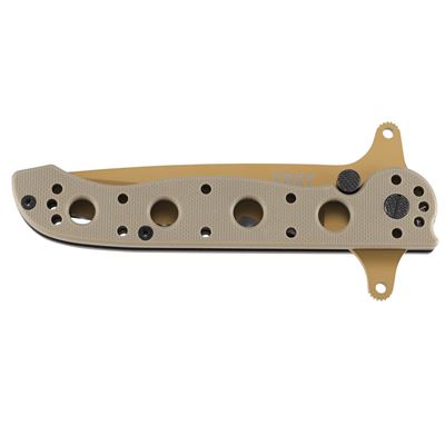 Couteau pliant M16 SPECIAL FORCES lame combinée DESERT CRKT M16-13DSFG 8