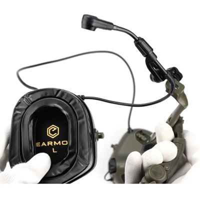 Adaptateur M16A ARC pour casque pour écouteurs PLUS VERT EARMOR M16A-FG 2