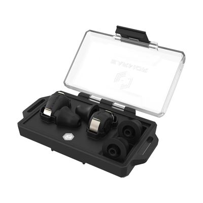 Bouchons d'oreille électroniques M23T AI ASSISTENT avec Bluetooth NOIRS EARMOR M23T-BK-AI 3