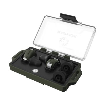 Bouchons d'oreille électroniques M23T AI ASSISTENT avec Bluetooth VERT FOLIAGE EARMOR M23T-FG-AI 3