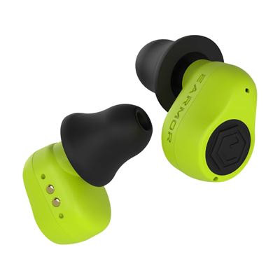 Bouchons d'oreille électroniques M23T AI ASSISTENT avec Bluetooth NEON GREEN