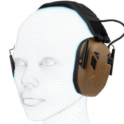 Écouteurs électroniques M300T avec Bluetooth COYOTE BROWN EARMOR M300T-CB 5