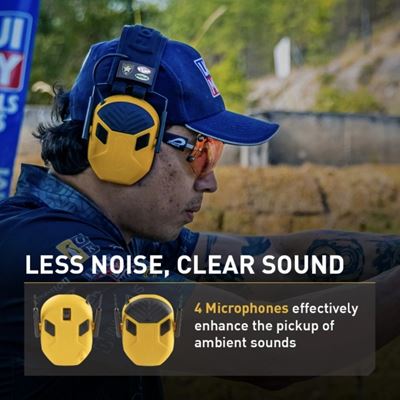 Écouteurs électroniques M300X NOIR EARMOR M300X-BK 4