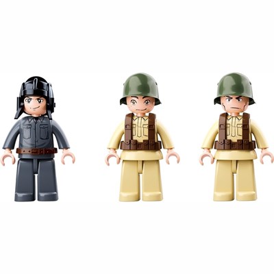 Kit de construction TANK SOVIÉTIQUE T-34/85 2 en 1 Sluban M38-B0689 5