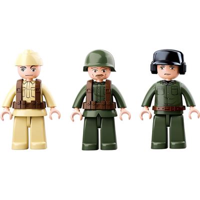 Kit de construction VÉHICULE À CHENILLES ALLEMAND Sluban M38-B0695 6