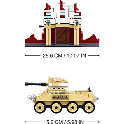 Kit de construction LA BATAILLE DE STALINGRAD Sluban M38-B0696 5