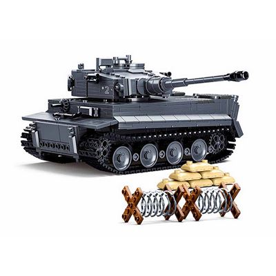 Kit de char lourd PANZERKAMPFWAGEN VI TIGER avec télécommande Sluban M38-B0851 5