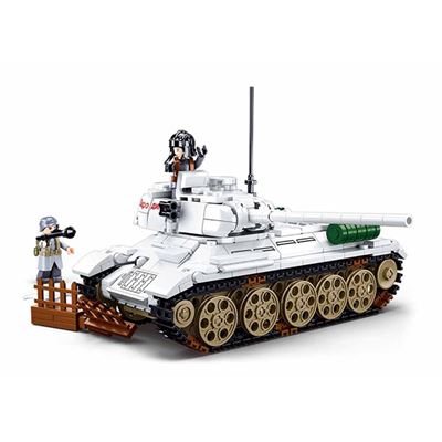 Kit de construction TANK MOYEN T-34/85 BLANC
