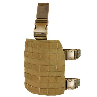 Panneau cuissard MOLLE DROP LEG - COYOTE BROWN