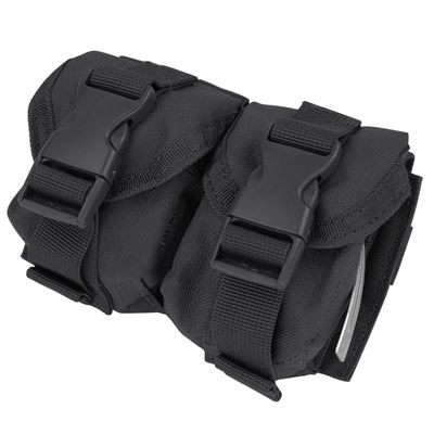 Pochette MOLLE pour deux grenades NOIRE
