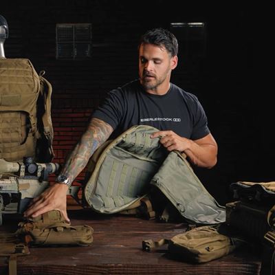 Sac à dos MISSION ASSAULT COYOTE BROWN EBERLESTOCK MA1MC 6