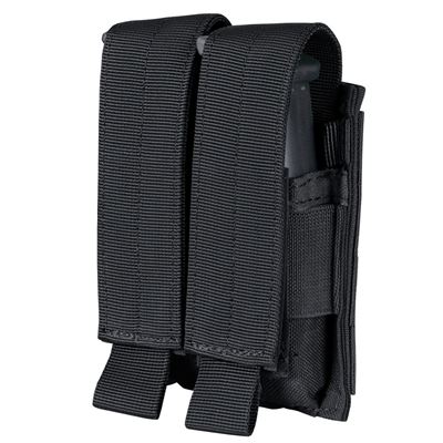 Sacoche MOLLE double pour chargeur M9 NOIR