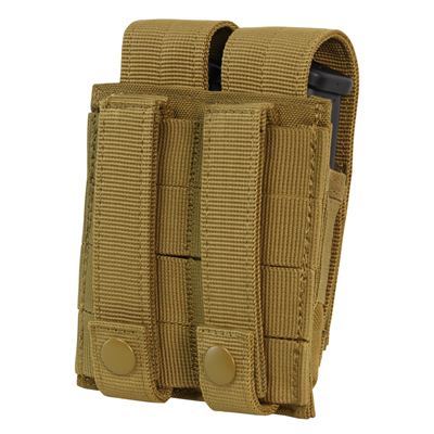 Sacoche MOLLE double pour chargeur M9 COYOTE BROWN CONDOR OUTDOOR MA23-498 2