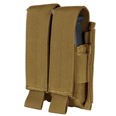 Sacoche MOLLE double pour chargeur M9 COYOTE BROWN