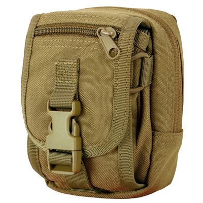 Étui MOLLE utilitaire petit COYOTE BROWN