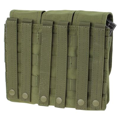 Sacoche MOLLE triple pour chargeurs AK VERTE CONDOR OUTDOOR MA33-001 2