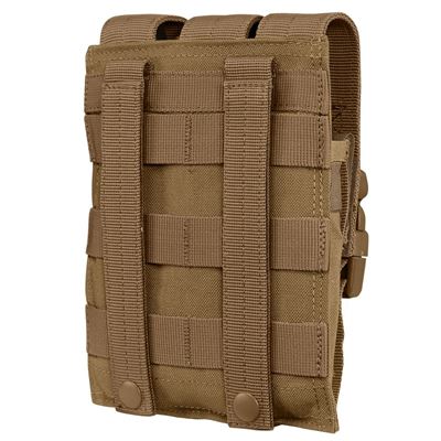 Sacoche MOLLE triple pour chargeurs MP5 COYOTE BROWN CONDOR OUTDOOR MA37-498 2