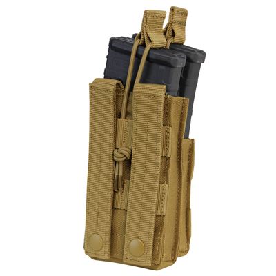 Sacoche MOLLE pour chargeurs 2xM16 ouverte COYOTE BROWN CONDOR OUTDOOR MA42-498 2