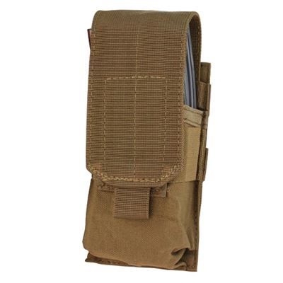 Pochette MOLLE pour chargeur 2xM4 COYOTE BROWN