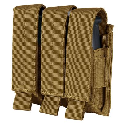 Sacoche MOLLE triple pour chargeurs M9 COYOTE BROWN