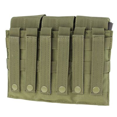 Sacoche MOLLE pour chargeurs 3xM16 VERTE CONDOR OUTDOOR MA58-001 2