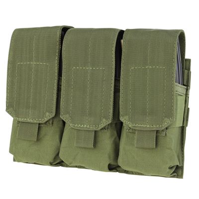 Sacoche MOLLE pour chargeurs 3xM16 VERTE