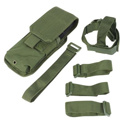 Pochette MOLLE pour chargeur M16 pour crosse VERTE