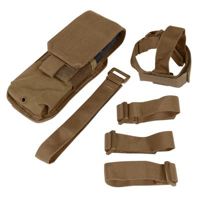 Pochette MOLLE pour chargeur M16 sur crosse COYOTE BROWN