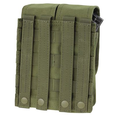 Pochette MOLLE pour chargeurs 4xAK ou 6xM16 VERTE CONDOR OUTDOOR MA6-001 2