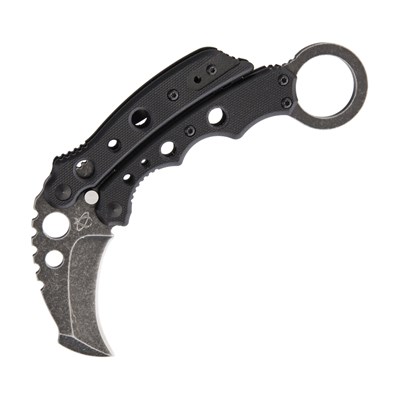 Couteau papillon KARAMBIT VUJA DE NOIR