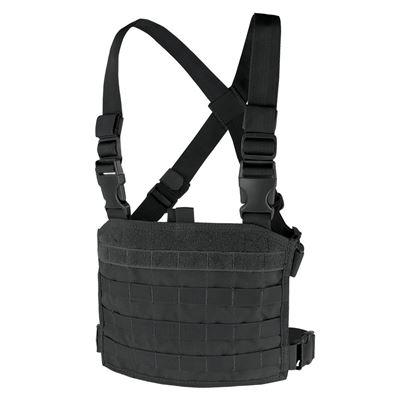 Gilet tactique MOLLE CHEST RIG PANEL NOIR