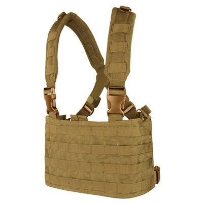 Gilet tactique MOLLE CHEST RIG OPS COYOTE BROWN