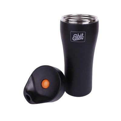 Tasse isotherme en acier inoxydable NOIR ESBIT® MG375S 2