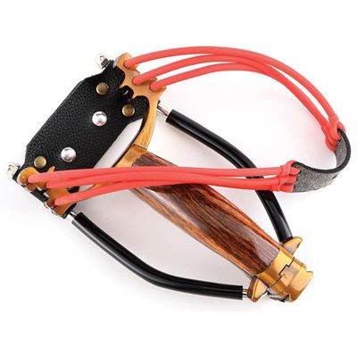 Lance-pierre BALLISTA 18 poignée BOIS  MGSLNG18 6