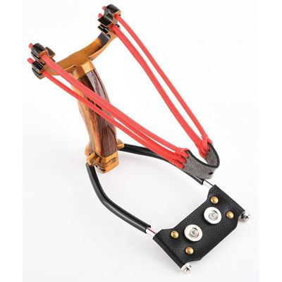 Lance-pierre BALLISTA 18 poignée BOIS  MGSLNG18 5