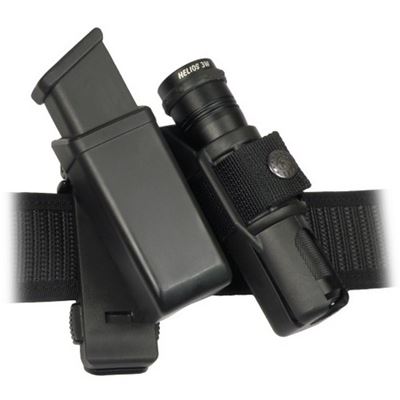 Étui rotatif MOLLE pour chargeur 9 mm LUGER et lampe LH-14