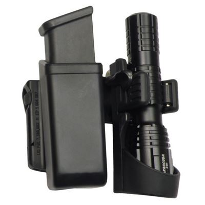 Étui rotatif pour chargeur 9 mm LUGER et lampe LHU-04