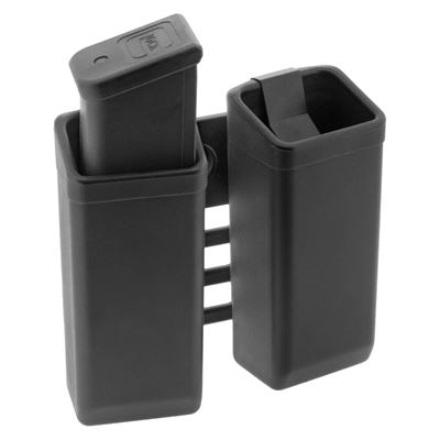 Étui double rotatif MOLLE pour chargeur double rangée 9 mm LUGER