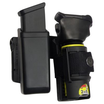 Étui rotatif pour chargeur 9 mm Luger et spray de défense SH-04